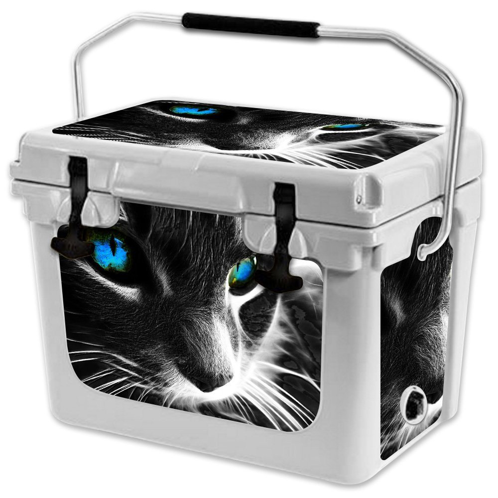 MightySkins (Cooler Not Included) Skin Compatible with RTIC 20 Cooler (2017 Model) - Cat | Protective, Durable, and Unique Vinyl Decal wrap Cover | Easy to Apply | Made in The USA