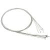 Shift Cable, 10 Pcs Silver Steel 2m Length Replaceable Cycling Shifter Cable Set view 1