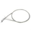 Shift Cable, 10 Pcs Silver Steel 2m Length Replaceable Cycling Shifter Cable Set view 3
