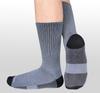 APTYID Men's Moisture Wicking Cushioned Crew Work Boot Socks, Size 9-12, Dark Grey, 4 Pairs view 2