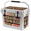 MightySkins (Cooler Not Included) Skin Compatible with RTIC 20 Cooler (2017 Model) - Books | Protective, Durable, and Unique Vinyl Decal wrap Cover | Easy to Apply | Made in The USA view 1