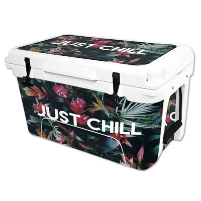MightySkins (Cooler Not Included) Skin Compatible With RTIC 45 qt Cooler (2016)  Just Chill | Protective, Durable, and Unique Vinyl Decal wrap cover | Easy To Apply, Remove, and Change Styles | Made in the USA