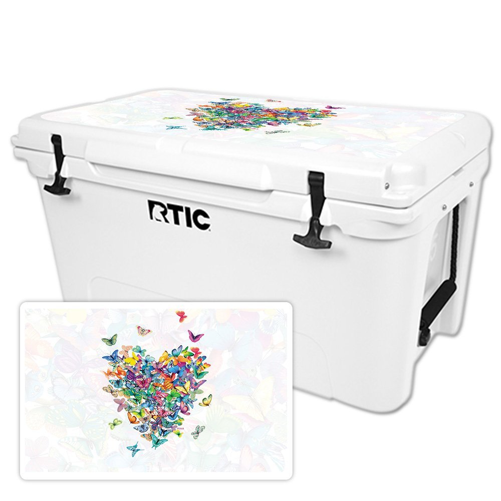 MightySkins (Cooler Not Included) Skin Compatible With RTIC 65 Cooler Lid (2016) Wildheart | Protective, Durable, and Unique Vinyl Decal wrap cover | Easy To Apply, Remove, and Change Styles | Made in the USA