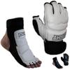 Sparring Set MMA Gloves Foot Protector Taekwondo Karate Training Gloves Foot Gear (XS-Small) view 1