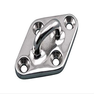Marine Grade Stainless Steel 316 Heavy Duty Diamond Pad Eye