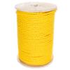 West Coast Paracord Twisted 3 Strand Polypropylene Rope (Yellow, 1/2 Inch, 100 Feet) - Waterproof and Floats in Water view 1