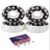 Cal 7 Skateboard Wheels and Bearings | 52mm 100A Wheel Set Combo (Crossbone) view 1