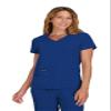 KOI Basics Becca Women's 4-Pocket Stretch Scrub Top Galaxy X-Large view 1