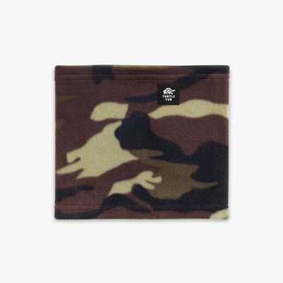 Turtle Fur Kids Playful Prints Classic Fleece Neck Warmer, Ages 3-6, Incognito