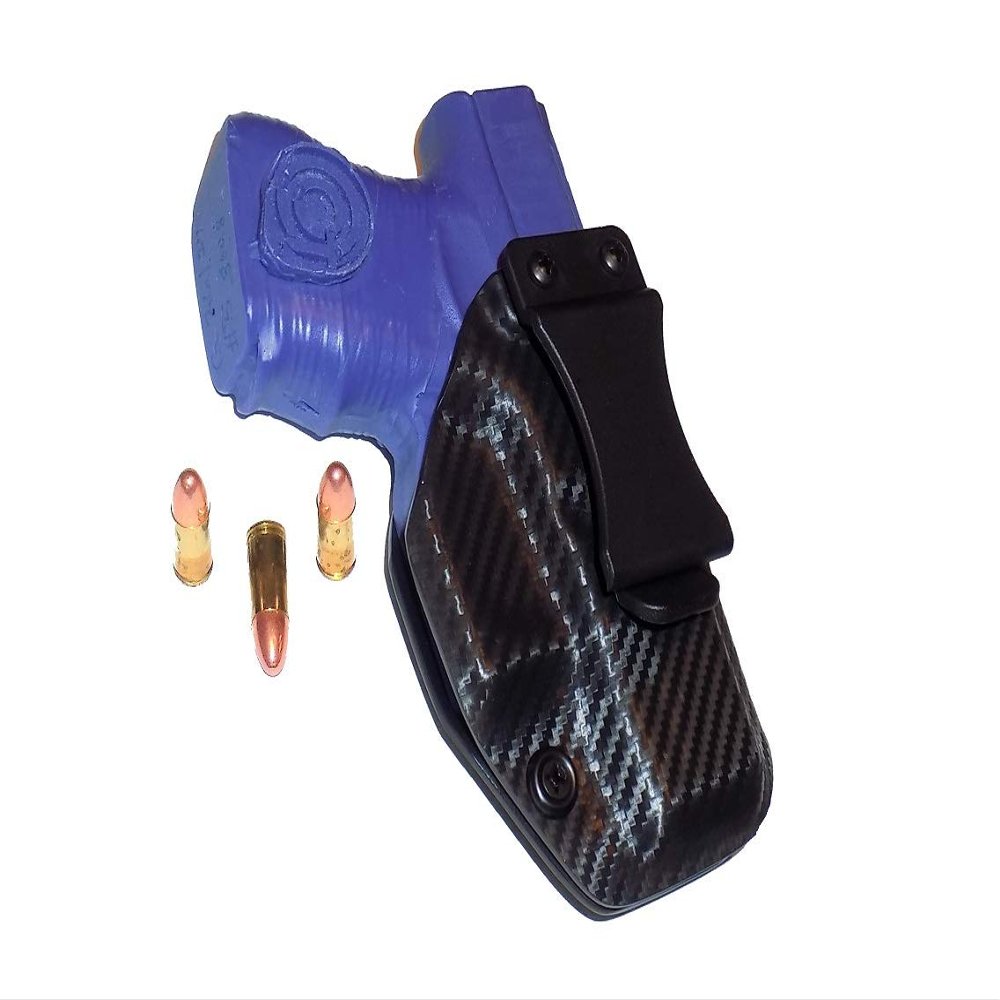 Aggressive Concealment G2627IWBLP IWB Kydex Holster fits Glock 26/27 (Carbon Fiber, Right)