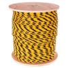 West Coast Paracord Twisted 3 Strand Polypropylene Rope (Yellow and Black, 5/16 Inch, 300 Feet) - Waterproof and Floats in Water view 1