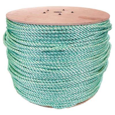 West Coast Paracord Twisted 3 Strand Polypropylene Rope (Cobalt Blue, 1/4 Inch, 300 Feet) - Waterproof and Floats in Water