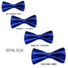 Classic Gift Wedding Tuxedo Suits Satin Bow Ties from Boy Baby Toddler to Adult (Medium (5-14 Years Old), Royal Blue) view 3