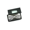 Classic Gift Wedding Tuxedo Suits Satin Bow Ties from Boy Baby Toddler to Adult (EX-Large (Adult), Silver) view 2