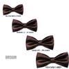 Classic Gift Wedding Tuxedo Suits Satin Bow Ties from Boy Baby Toddler to Adult (Medium (5-14 Years Old), Brown) view 3