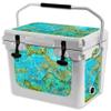 MightySkins (Cooler Not Included) Skin Compatible with RTIC 20 Cooler (2017 Model) - Teal Marble | Protective, Durable, and Unique Vinyl Decal wrap Cover | Easy to Apply | Made in The USA view 1