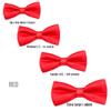 Classic Gift Wedding Tuxedo Suits Satin Bow Ties from Boy Baby Toddler to Adult (Small (New Born to 4 Years Old), Red) view 3