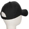 Classic Baseball Hat Custom A to Z Initial Team Letter, Black Cap White Black Letter P view 3