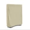 Covermates Elite Upright Ping Pong Table Cover  Water-Resistant All-Weather Folding Table Cover with Zipper & Buckle Straps, Indoor Outdoor Table Tennis Protector, 60W x 28D x 60H, Khaki view 1