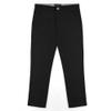 Buyless Fashion Boys Pants Flat Front Cotton Slim Fit Casual Straight Cut - 19S1824-F-BLK-2 Black view 1