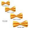 Classic Gift Wedding Tuxedo Suits Satin Bow Ties from Boy Baby Toddler to Adult (Small (New Born to 4 Years Old), Yellow) view 3