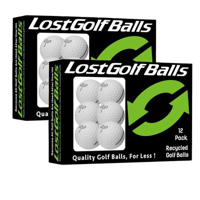 Vice Mix Mint Golf Balls 24 Pack, White (24BLBX-Vice Mix-1)