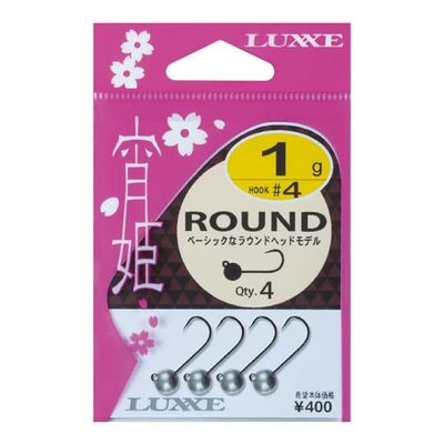 Gamakatsu Jig Head Rose Yihime Round #3-2g