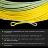 ANGLER DREAM Gold Fly Line 90FT Weight Forward Floating 3WT Fly Fishing Line view 3