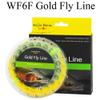 ANGLER DREAM Gold Fly Line 90FT Weight Forward Floating 6WT Fly Fishing Line view 2