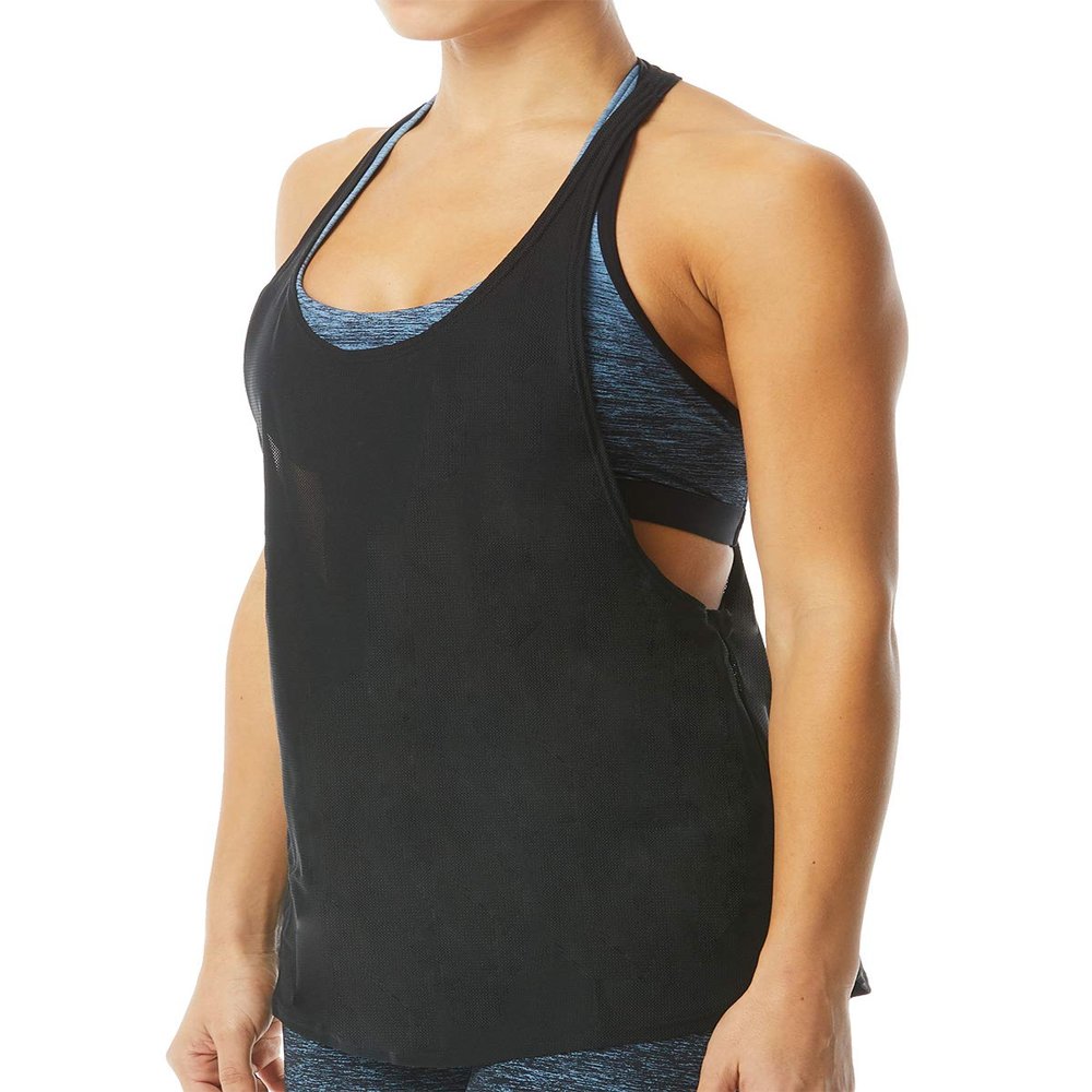 TYR Lagoon Hrper 2n1 TNK, Black, Small