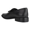 LIBERTYZENO Genuine Leather Adult Tassel Loafer Slip On Dress Shoes for Prom Graduation 858 Black 10 Mens view 4