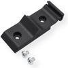Teltonika PR5MEC11 Compact DIN Rail Kit; 35mm DIN Rail; ABS+PC Plastic; Screws Included; For use with RUT300, RUTX08, RUTX10, TSW100, TSW110, and TSW200 view 1