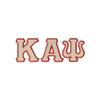 Fashion Greek Kappa Alpha Psi Twill Letter Crewneck Sweatshirt White Red-White XXL view 2