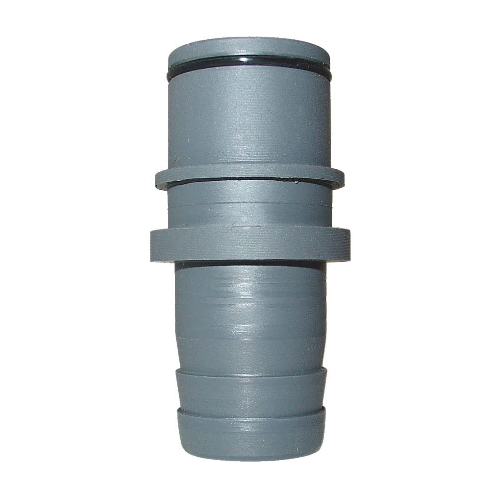 Fat Sac 1-1/8" Quick Connect to 1" Barb - with O-Rings