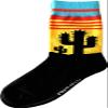 Kings Of NY Cactus Sunrise Mens Cotton Socks view 1