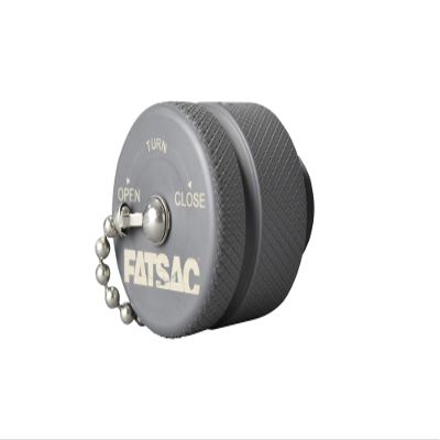 Fat Sac Female Quick Connect W/Chain & Cap W/O-Rings