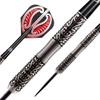 Shot Darts Steel Tip, Warrior Hautoa (22g/24g/26g), 80% Tungsten, Center Balanced with Secure Grips, Handcrafted Professional Dart Set and Flights Made in New Zealand, Metal Tip Bar Darts for Adults view 2
