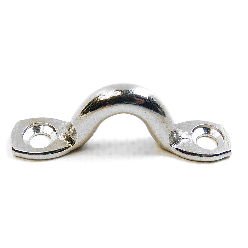 Deck Loop, Pad Eye, Surface Mounted, 316 Stainless Steel, Select The Amount You Need (10 of Each Piece)