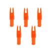 Arrow Nocks 0.246 inch Inside Diameter Inserts 6.20mm 60 Pack for Archery Standard Size(0.244" to 0.246") Arrows (Clear Orange) view 1