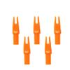 Arrow Nocks 0.246 inch Inside Diameter Inserts 6.20mm 60 Pack for Archery Standard Size(0.244" to 0.246") Arrows (Orange) view 1
