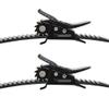 UP100 1 Sets Snowboard Binding Parts 2 Ratchet Buckles and 2 Straps for Snowboard Strap-in System view 4