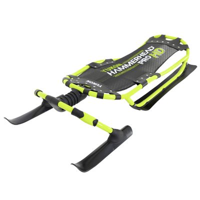 Yukon Charlie's Hammerhead Pro HD Sled, Single Rider, Speed and Steering Control, 52-inch x 22-inch, for Ages 13+