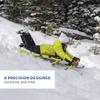 Yukon Charlie's Hammerhead Pro HD Sled, Single Rider, Speed and Steering Control, 52-inch x 22-inch, for Ages 13+ view 2