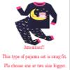 KikizYe Little Girls Long Sleeve Pajamas Toddler Owl Cotton Pjs Size 3T view 2