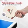 Professional Ping Pong Paddle with Hard Carry Case | Pro Table Tennis Racket | Table Tennis Paddle with Ergonomic Handle | 5 Blades of Wood with Premium Rubber and Sponge by AirBlades view 4