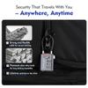 SURE LOCK TSA Approved Combination Luggage Locks with Open Alert Indicator  Durable Zinc Alloy Cable Travel Locks with Large Easy-Read Dials for Suitcases, Backpacks & Gym Bags(Grey 2 Pack) view 3