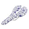 UNISTRENGH Bike Saddle Comfy Ultralight Mountain Bike Road Bicycle Hollow Out Spider Seat Cushion Bicycle Accessories (Blue and White) view 1