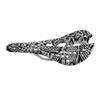 UNISTRENGH Bike Saddle Comfy Ultralight Mountain Bike Road Bicycle Hollow Out Spider Seat Cushion Bicycle Accessories (Snake Print) view 2