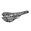 UNISTRENGH Bike Saddle Comfy Ultralight Mountain Bike Road Bicycle Hollow Out Spider Seat Cushion Bicycle Accessories (Snake Print) view 3