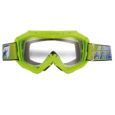 Ariete AAA 07 Line Youth MX Goggles Lime OSFM Green Lime